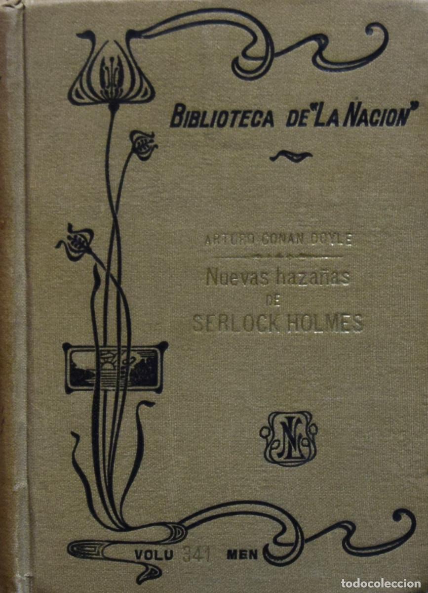 Libros antiguos: NUEVAS AZA&Ntilde;AS DE SERLOCK HOLMES - Arturo CONAN DOYLE - Foto 1