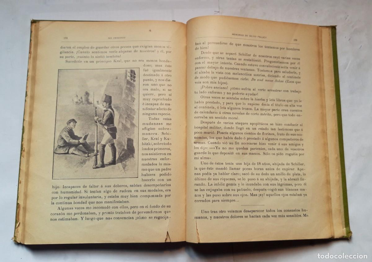 Libros antiguos: Mis prisiones. Memorias de Silvio Pellico - Foto 4