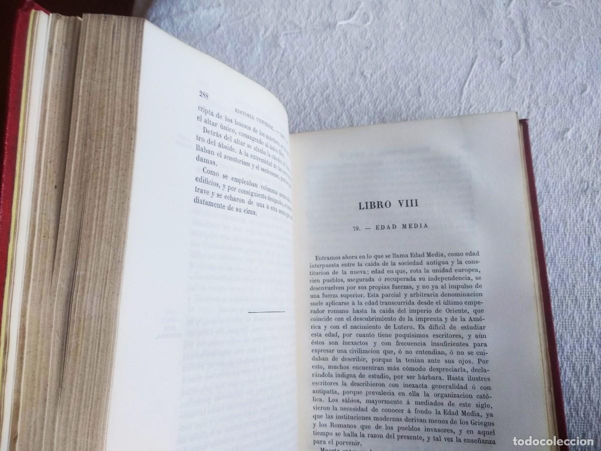 Libros antiguos: compendio de historia universal - Foto 5