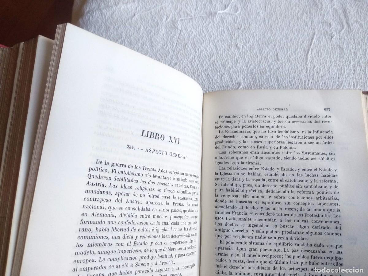Libros antiguos: compendio de historia universal - Foto 6