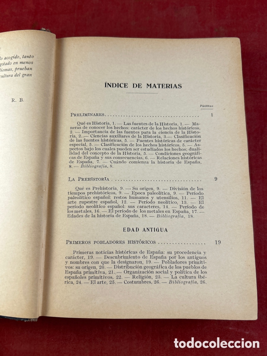 Libros antiguos: HISTORIA DE ESPA&Ntilde;A - Foto 2