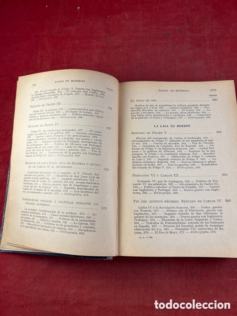Libros antiguos: HISTORIA DE ESPA&Ntilde;A - Foto 8