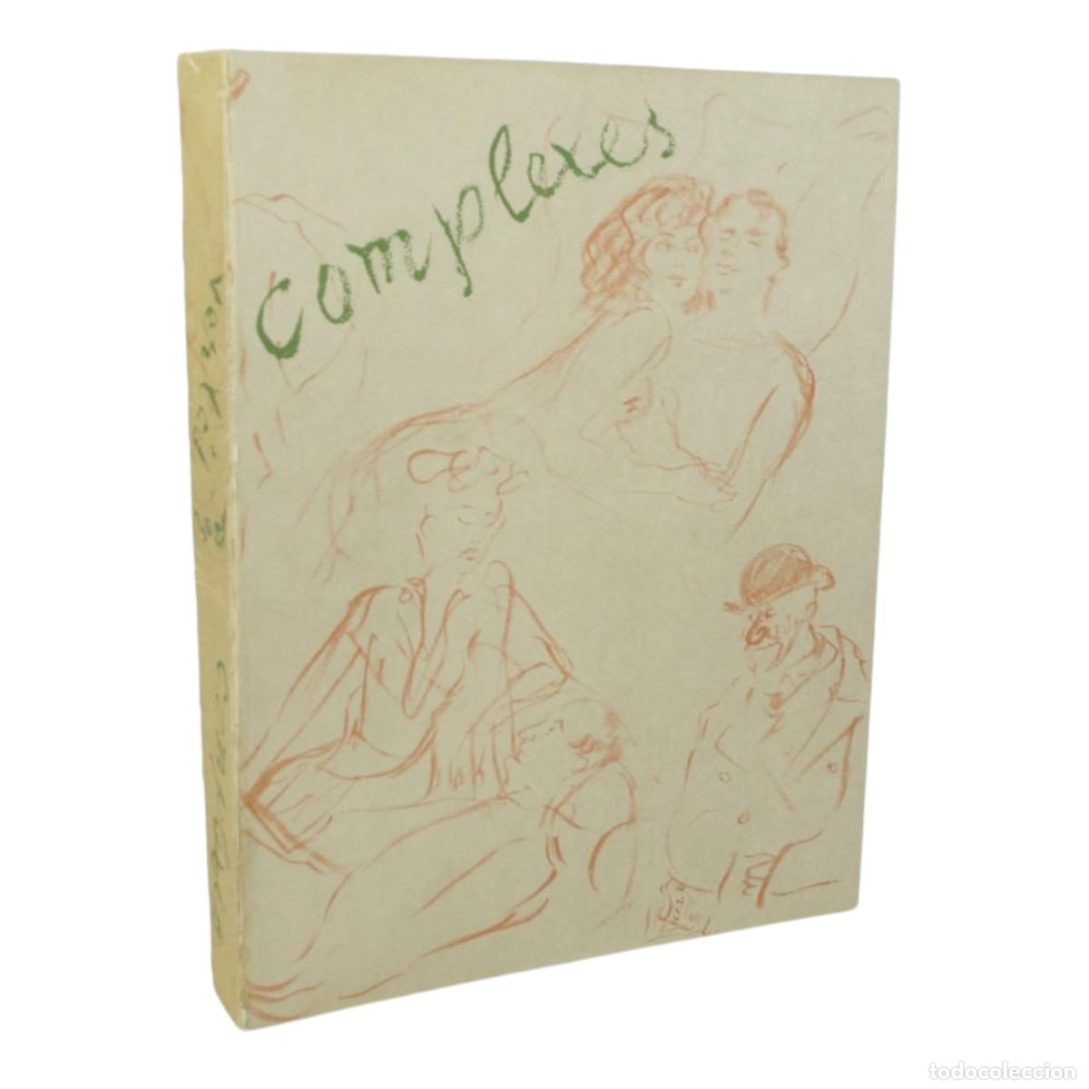 Libros antiguos: MARCEL VERT&Egrave;S - COMPLEJOS (40 DIBUJOS) - 1948 - Foto 2