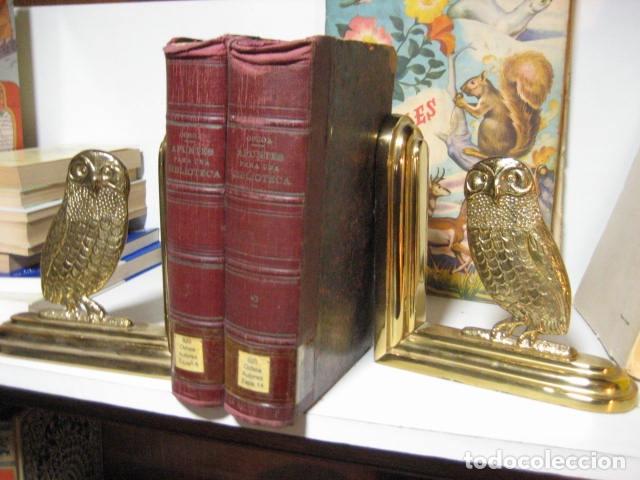 Livres anciens: APUNTES PARA UNA BIBLIOTECA DE ESCRITORES ESPA&Ntilde;OLES CONTEMPORANEOS EN PROSA Y VERSO OCHOA TOMO 1 y 2