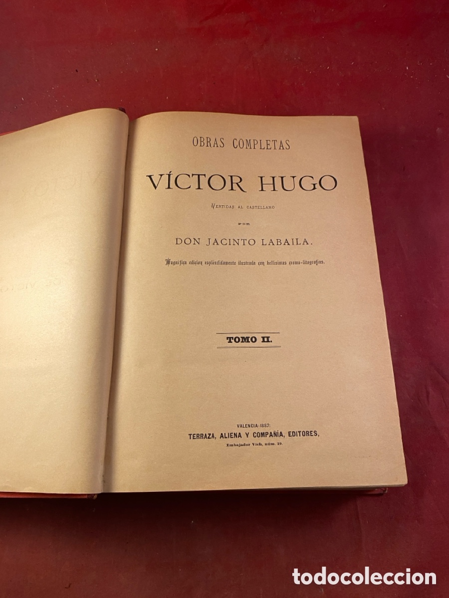 Libros antiguos: OBRAS COMPLETAS VICTOR HUGO 1862 - Foto 4