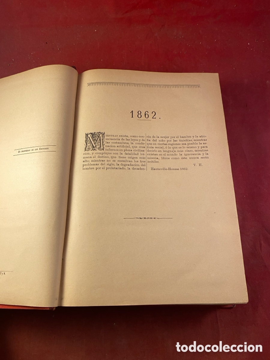 Libros antiguos: OBRAS COMPLETAS VICTOR HUGO 1862 - Foto 5