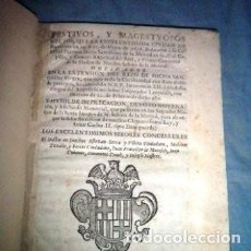 Libros antiguos: FESTIVOS Y MAGESTUOSOS CULTOS QUE LA EXCELENTISSIMA CIUDAD DE BARCELONA - AÑO 1686.