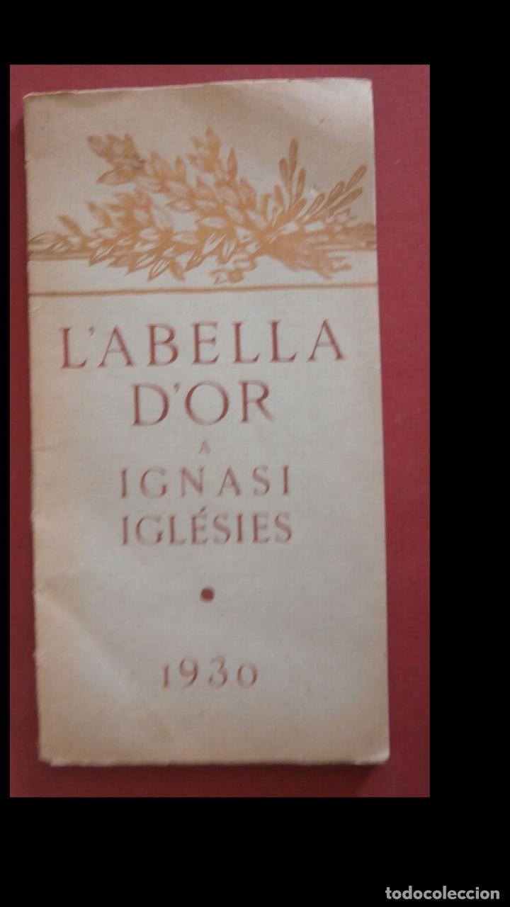 Libros antiguos: LAbella dOr a Sant Andreu. Ignasi Igl&eacute;sies. - Foto 1