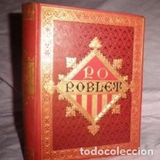 Libros antiguos: ALBUM DE POBLET·VISTAS FOTOTIPICAS - AÑO 1888 - ANTONI MASSÓ.
