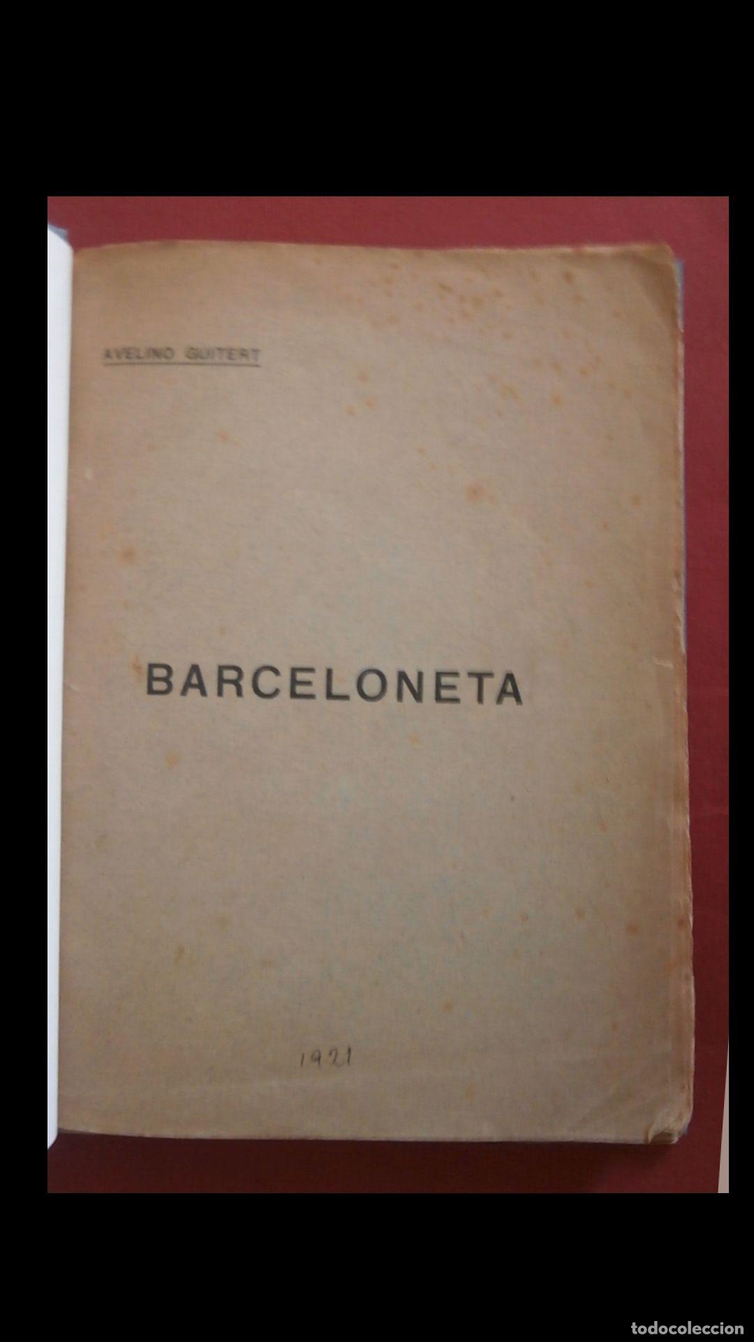 Libros antiguos: Barceloneta. Avelino Guitert de Cubas - Foto 1