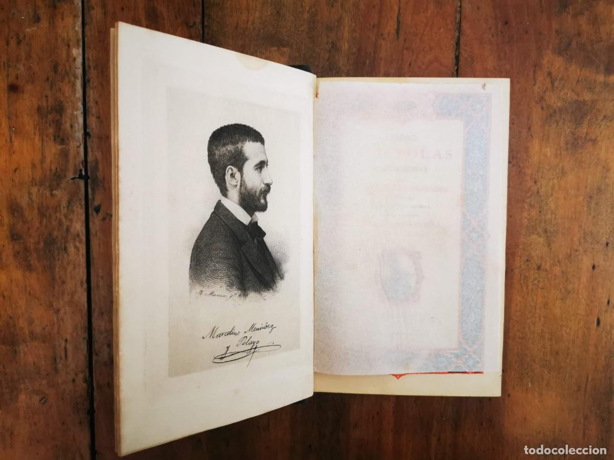 Libros antiguos: MEN&Eacute;NDEZ PELAYO, Marcelino. Odas, ep&iacute;stolas y tragedias - Foto 2