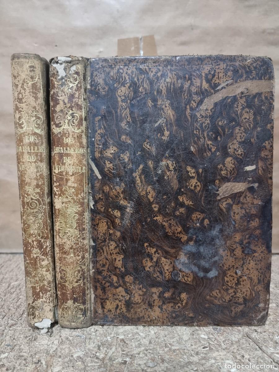 Livres anciens: Los Caballeros de Industria.Dos Tomos.Baron de Illescas.Arcanos de Madrid 1856