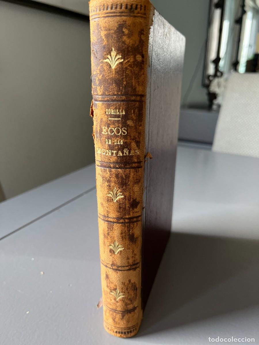 Libros antiguos: Ecos de las Monta&ntilde;as. JOSE ZORRILLA - Foto 1