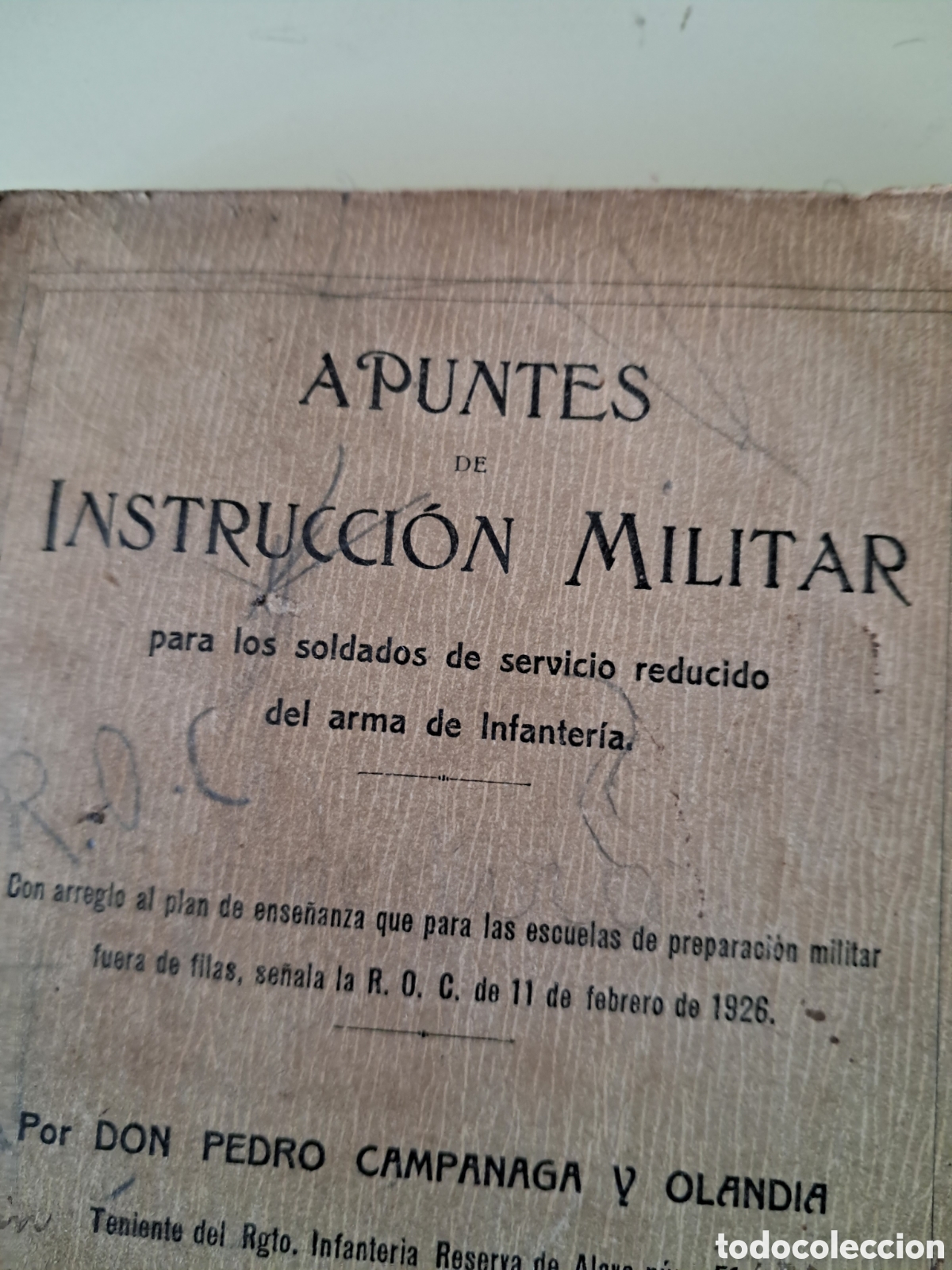 Libros antiguos: Instrucci&oacute;n militar 1916 - Foto 2