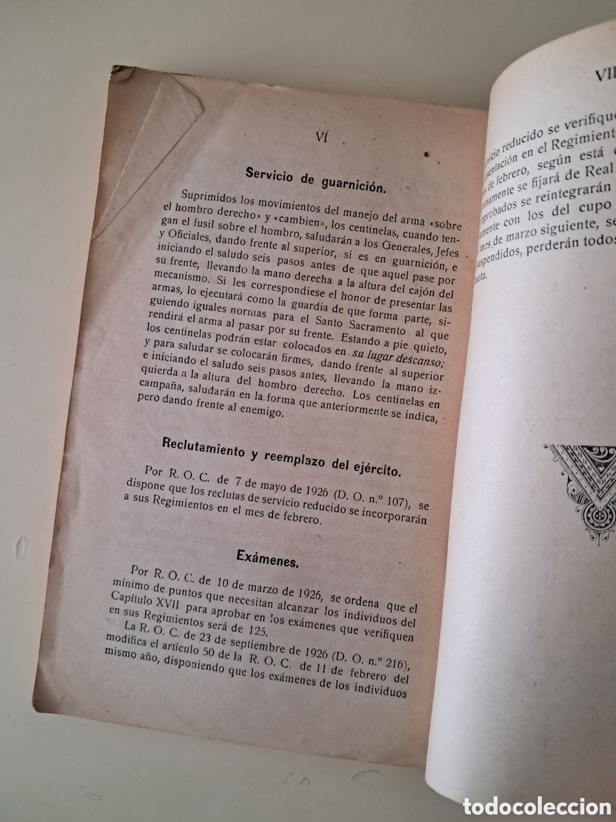 Libros antiguos: Instrucci&oacute;n militar 1916 - Foto 3