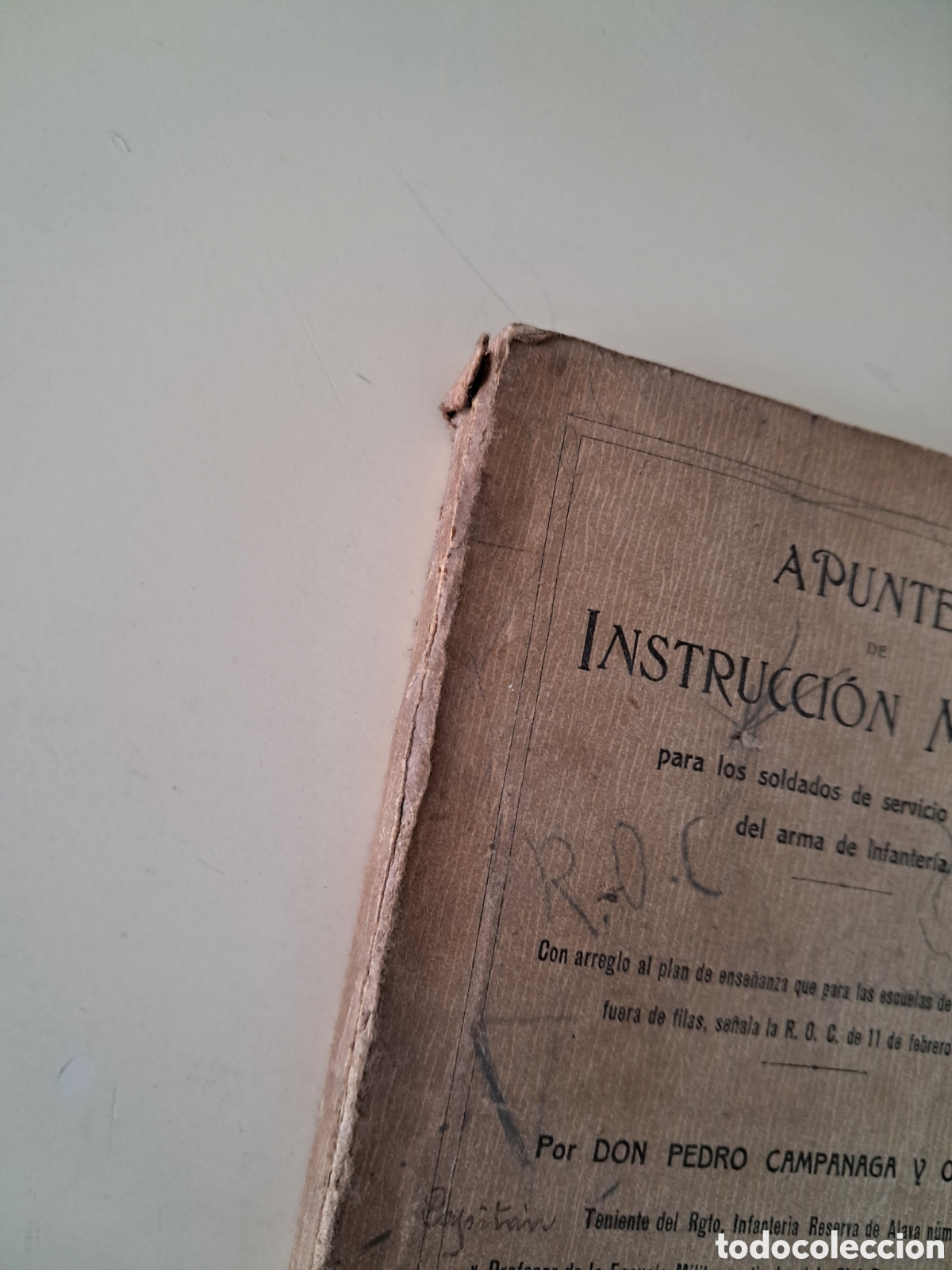 Libros antiguos: Instrucci&oacute;n militar 1916 - Foto 5