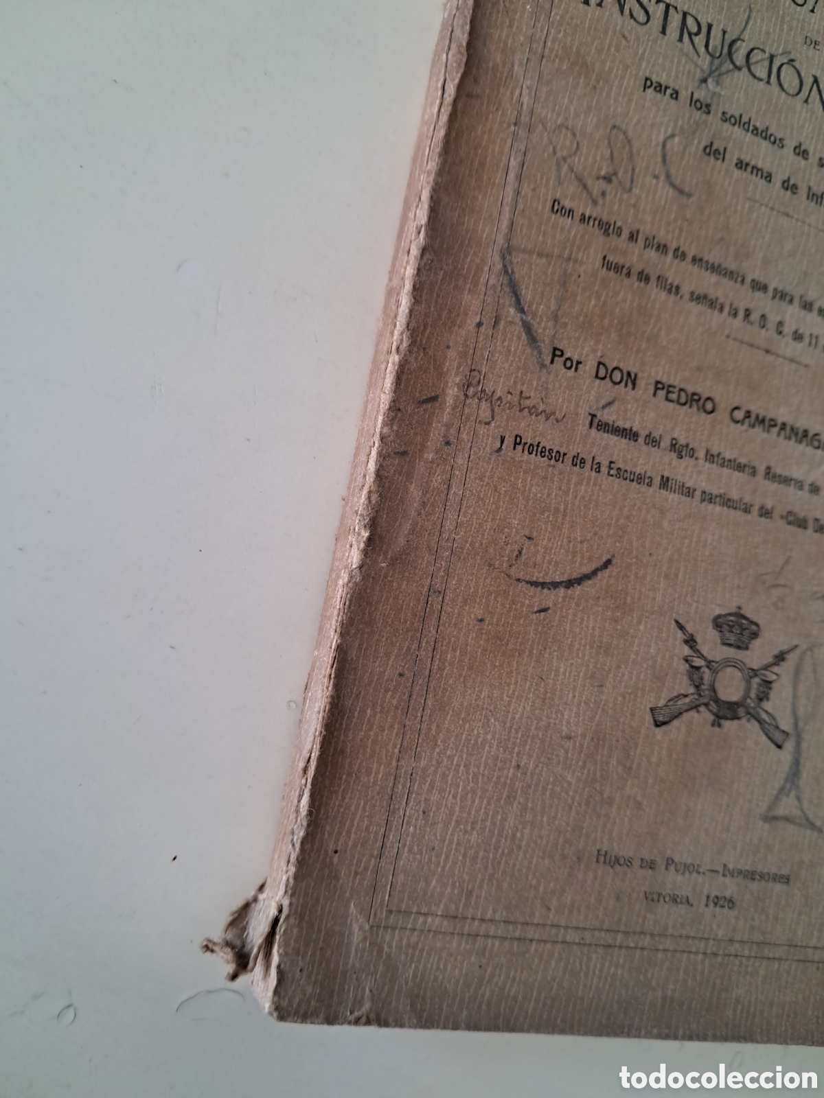 Libros antiguos: Instrucci&oacute;n militar 1916 - Foto 8