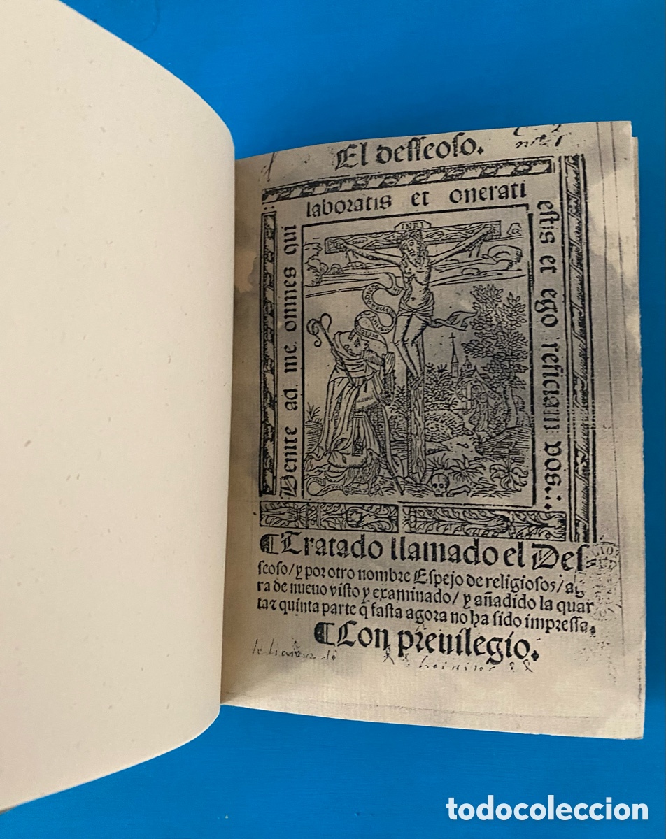 Libros antiguos: El Desseoso. An&oacute;nimo - Foto 2