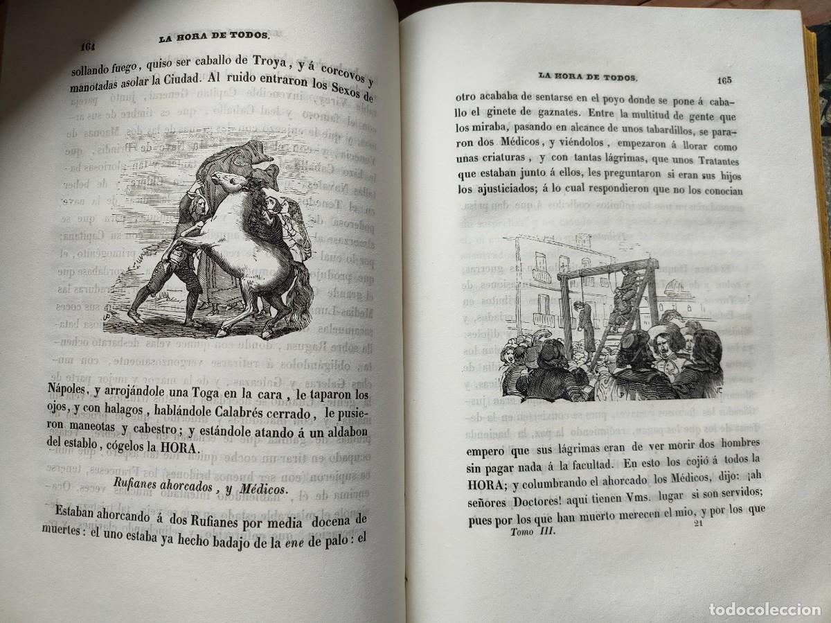 Libros antiguos: Obras completas Quevedo 1841. Tomos 2,3,4, y 5 - Foto 10