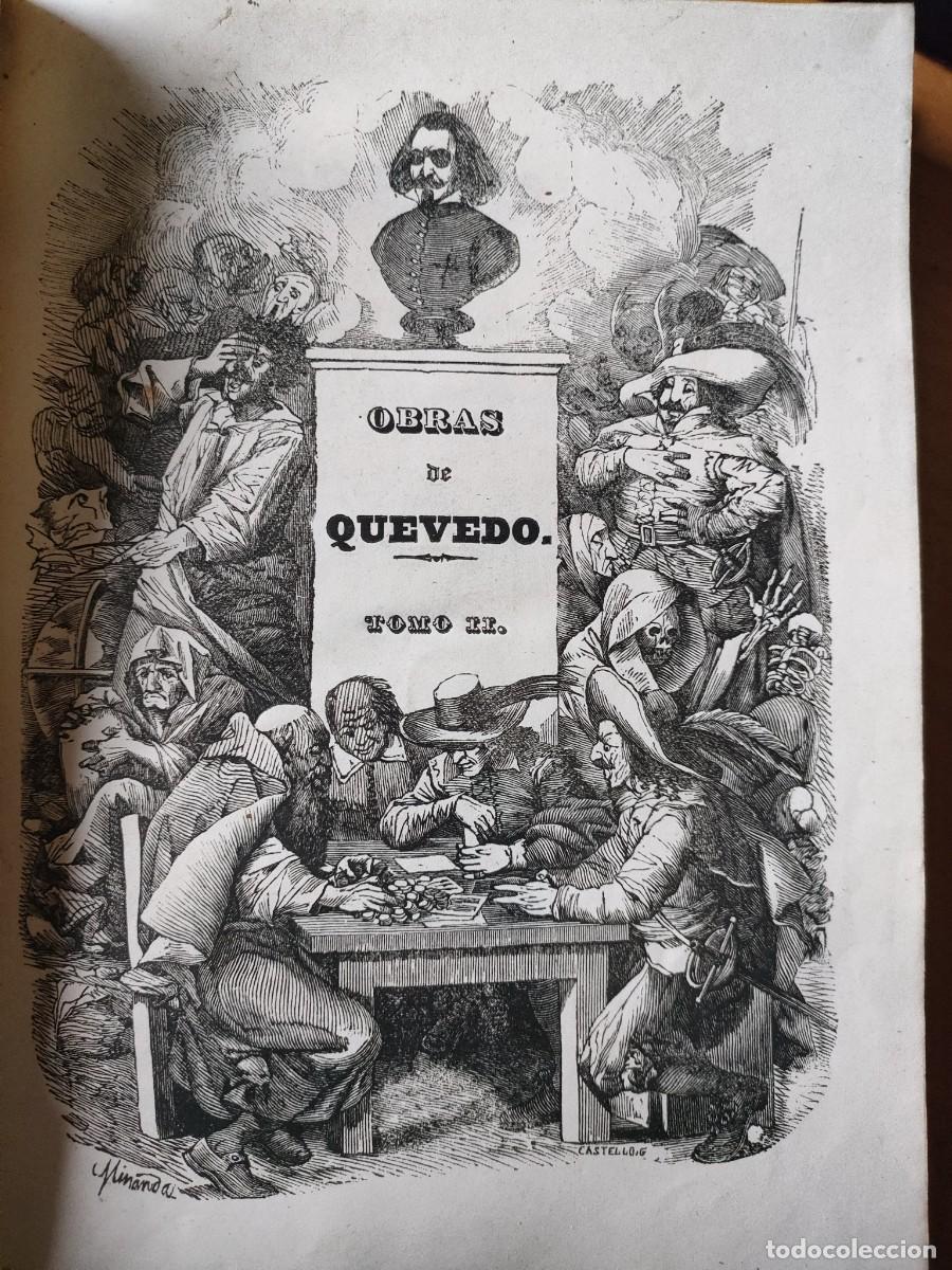 Libros antiguos: Obras completas Quevedo 1841. Tomos 2,3,4, y 5 - Foto 19