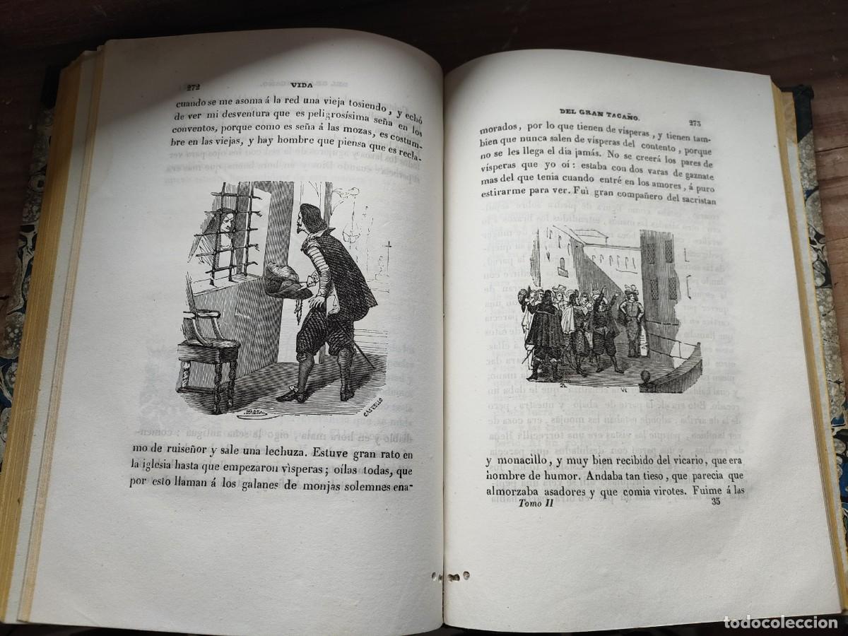 Libros antiguos: Obras completas Quevedo 1841. Tomos 2,3,4, y 5 - Foto 20