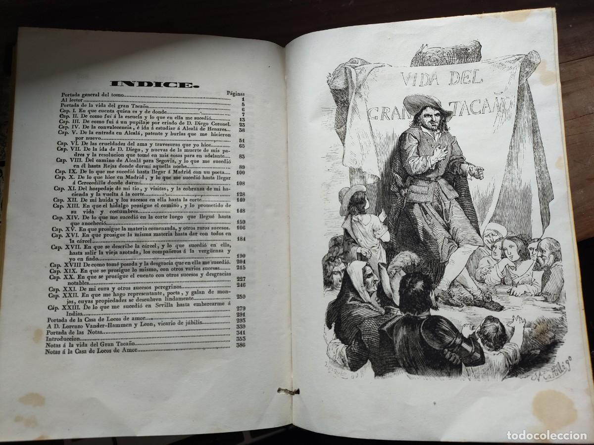 Libros antiguos: Obras completas Quevedo 1841. Tomos 2,3,4, y 5 - Foto 22