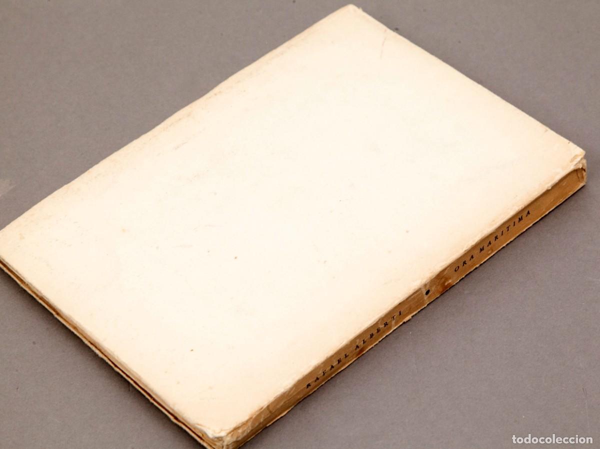 Libros antiguos: RAFAEL ALBERTI - ORA MARITIMA - 1953 - Foto 6