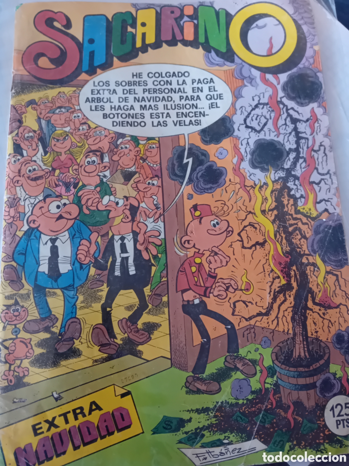 Libros antiguos: Sacarino extra de Navidad 1984 - Foto 1