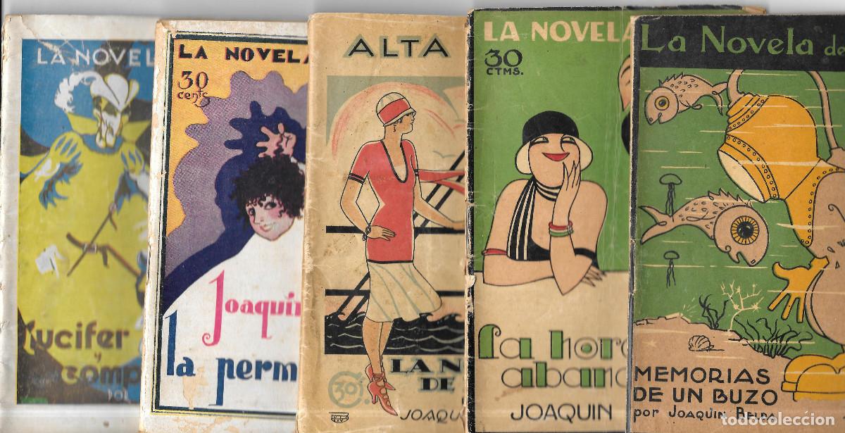 Libros antiguos: Cinco relatos de Joaqu&iacute;n Belda en La Novela de Hoy - Foto 1
