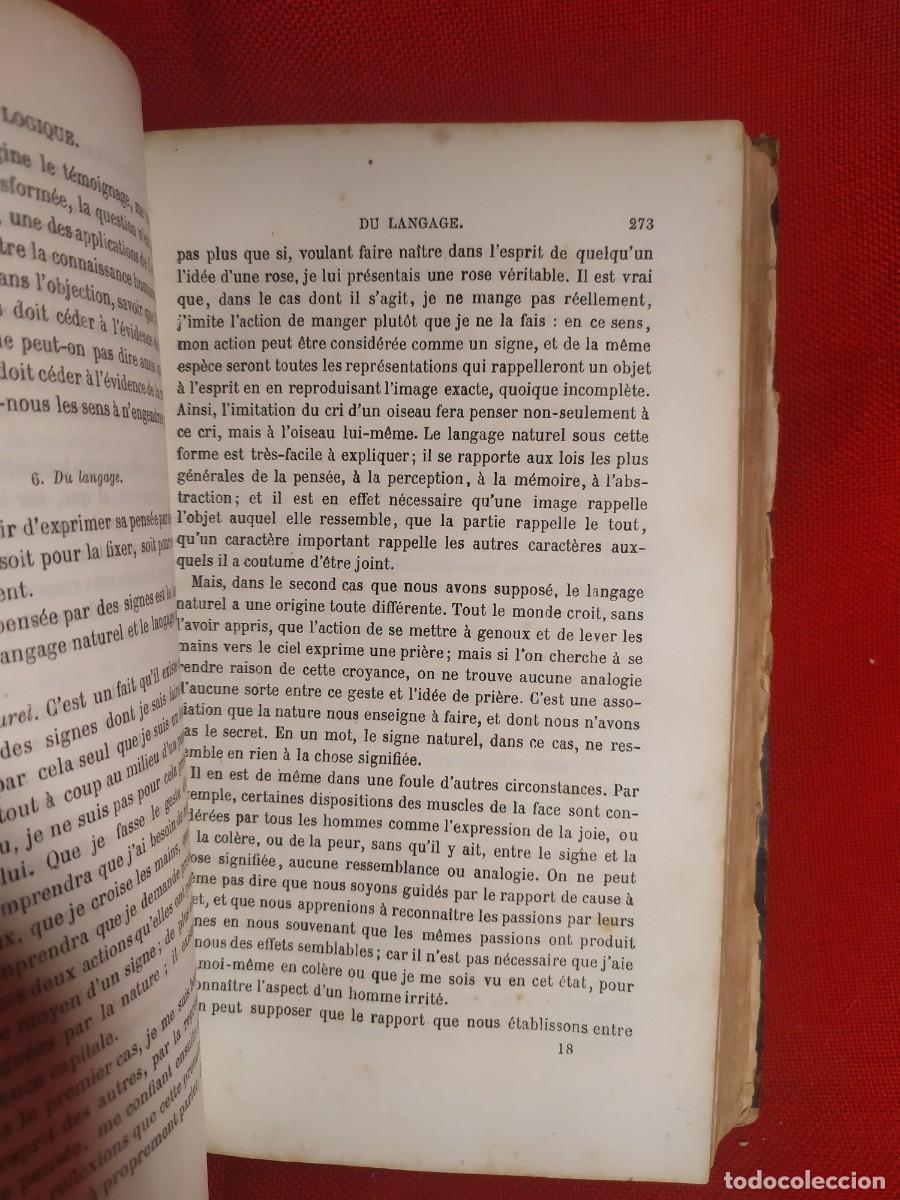 Libros antiguos: 1871. Manuel de Philosophie. - Foto 8