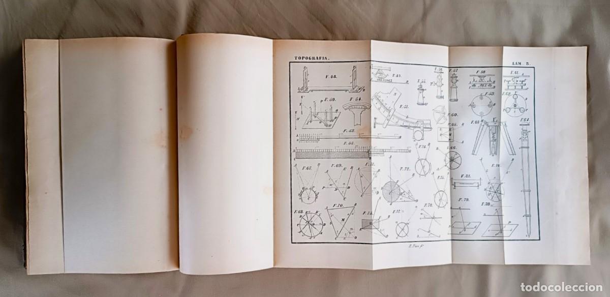 Libros antiguos: CURSO ELEMENTAL DE TOPOGRAF&Iacute;A. A&Ntilde;O 1900 - Foto 5