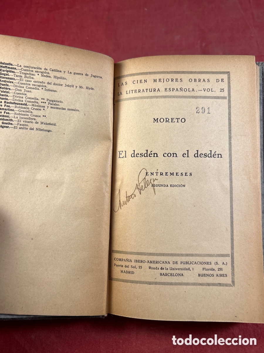 Libros antiguos: EL DESD&Eacute;N CON EL DESD&Eacute;N - Foto 1