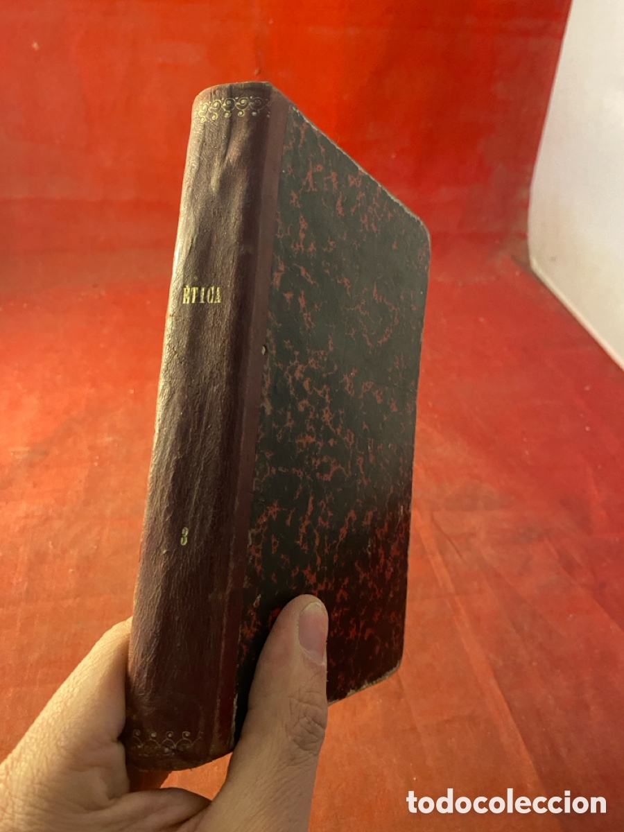 Libros antiguos: CURSO DE FILOSOF&Iacute;A 1893 - Foto 2