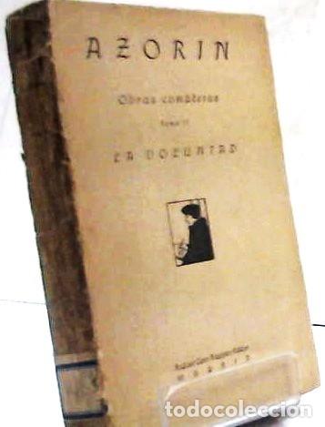 Libros antiguos: JOSE MARTINEZ RUIZ AZORIN ... LA VOLUNTAD ... 1919 - Foto 1