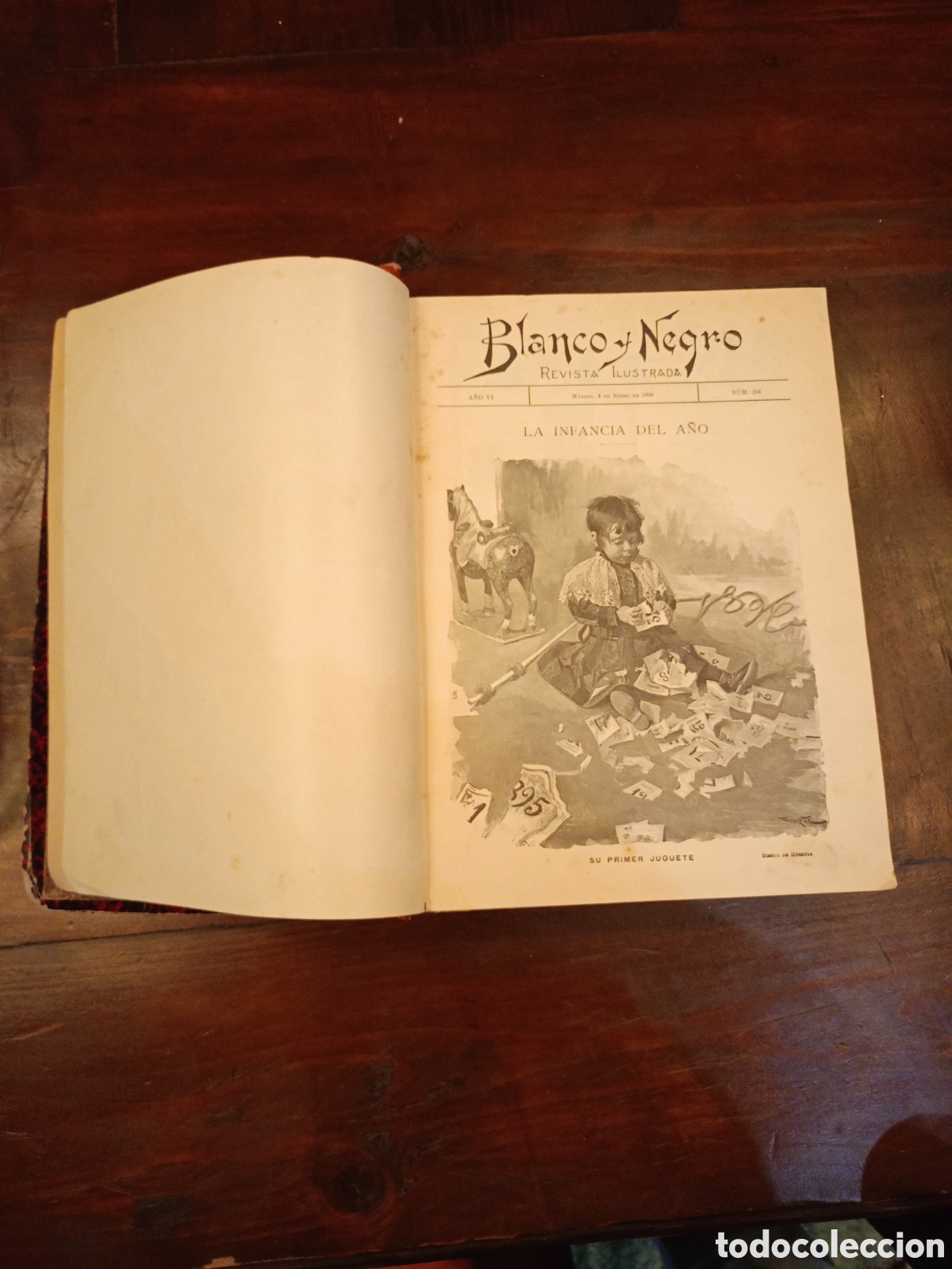 Libros antiguos: Revista Blanco y negro 1896 - Foto 3