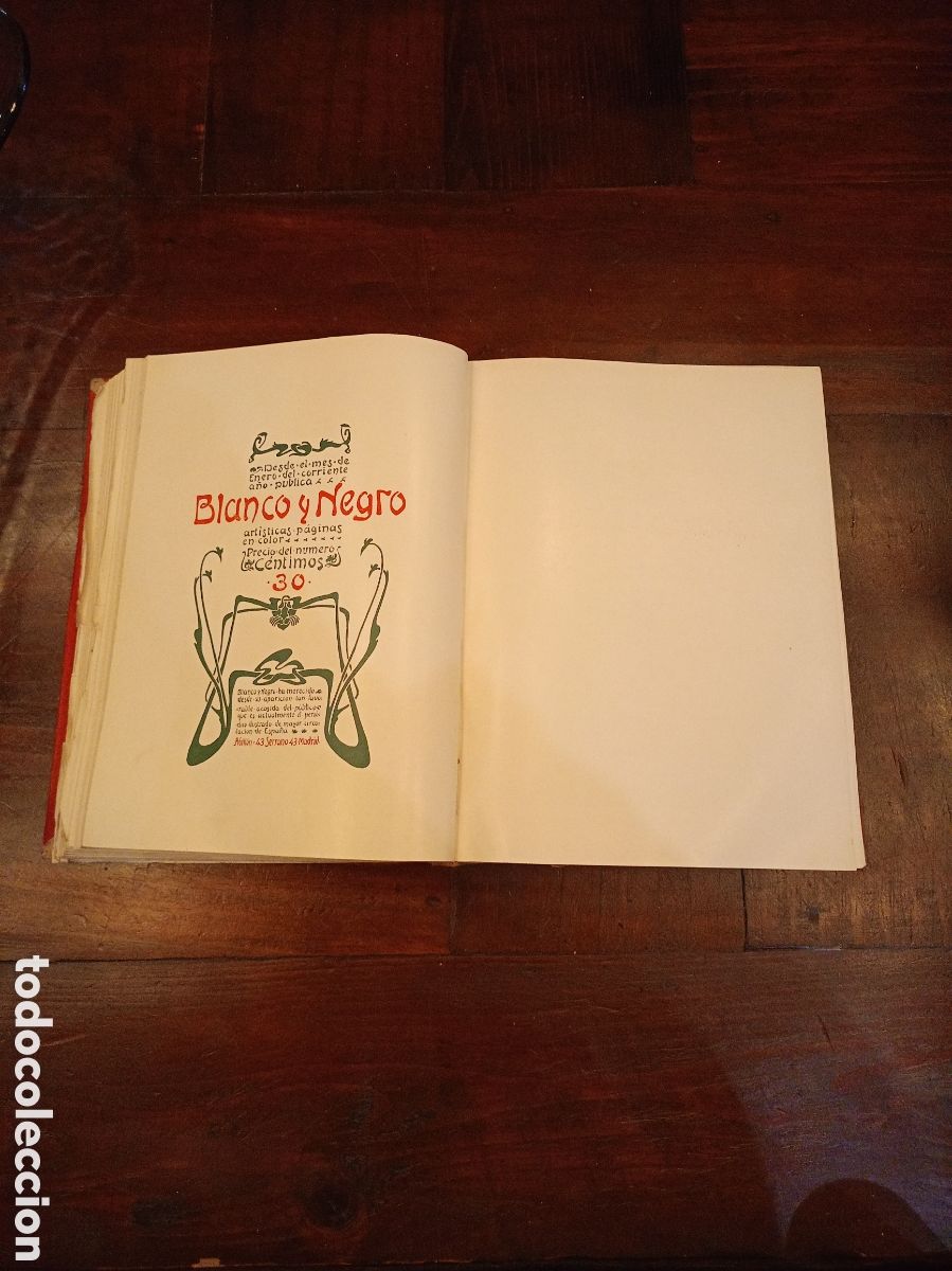 Libros antiguos: Revista Blanco y Negro 1900 - Foto 4