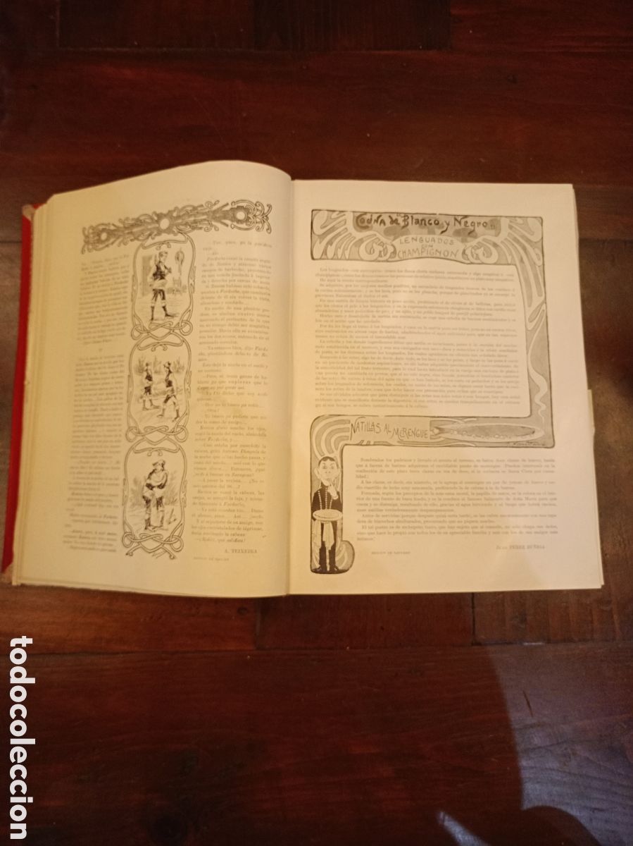Libros antiguos: Revista Blanco y Negro 1900 - Foto 6
