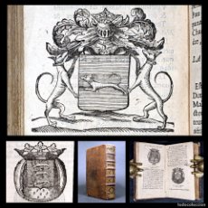 Libros antiguos: AÑO 1689 HERÁLDICA ESCUDOS DE ARMAS REALEZA NOBLEZA UNIVERSIDADES EL ESTADO DE FRANCIA GRABADOS