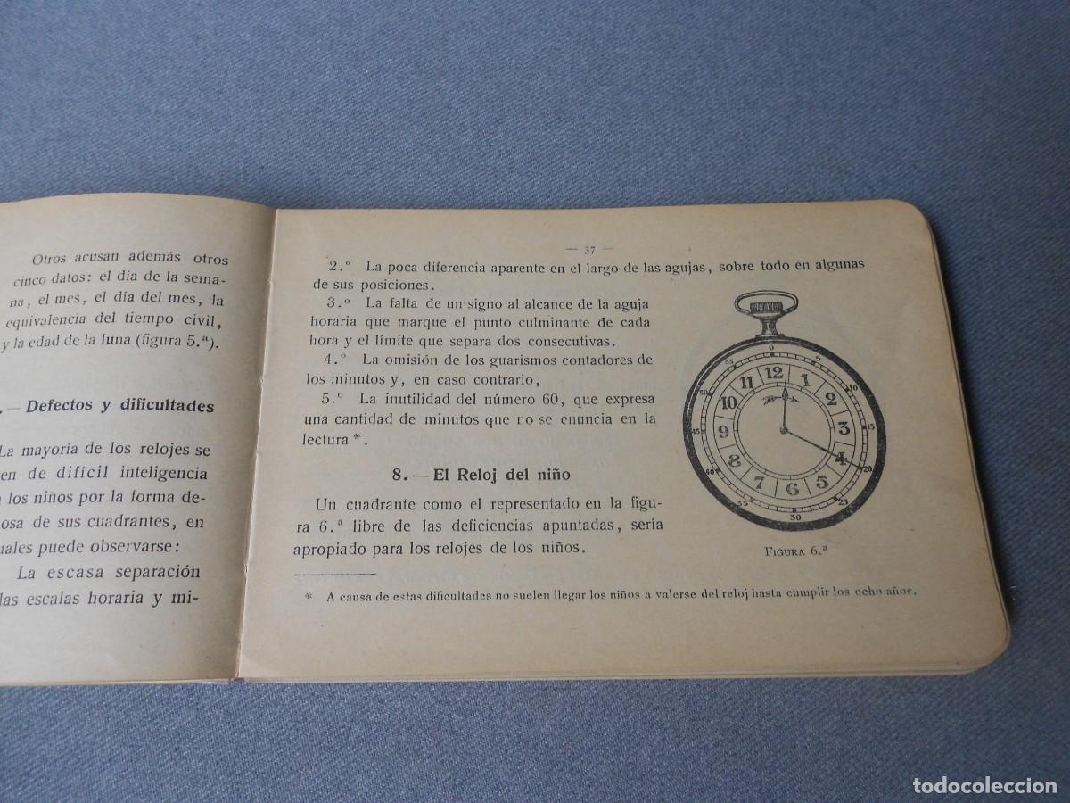 Libros antiguos: LA LECTURA DEL RELOJ - Foto 5