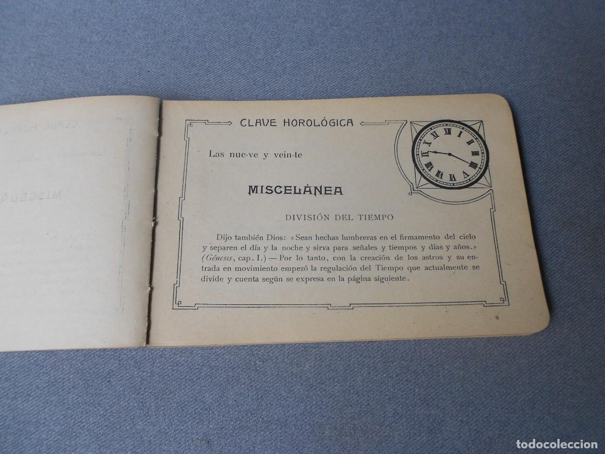 Libros antiguos: LA LECTURA DEL RELOJ - Foto 9