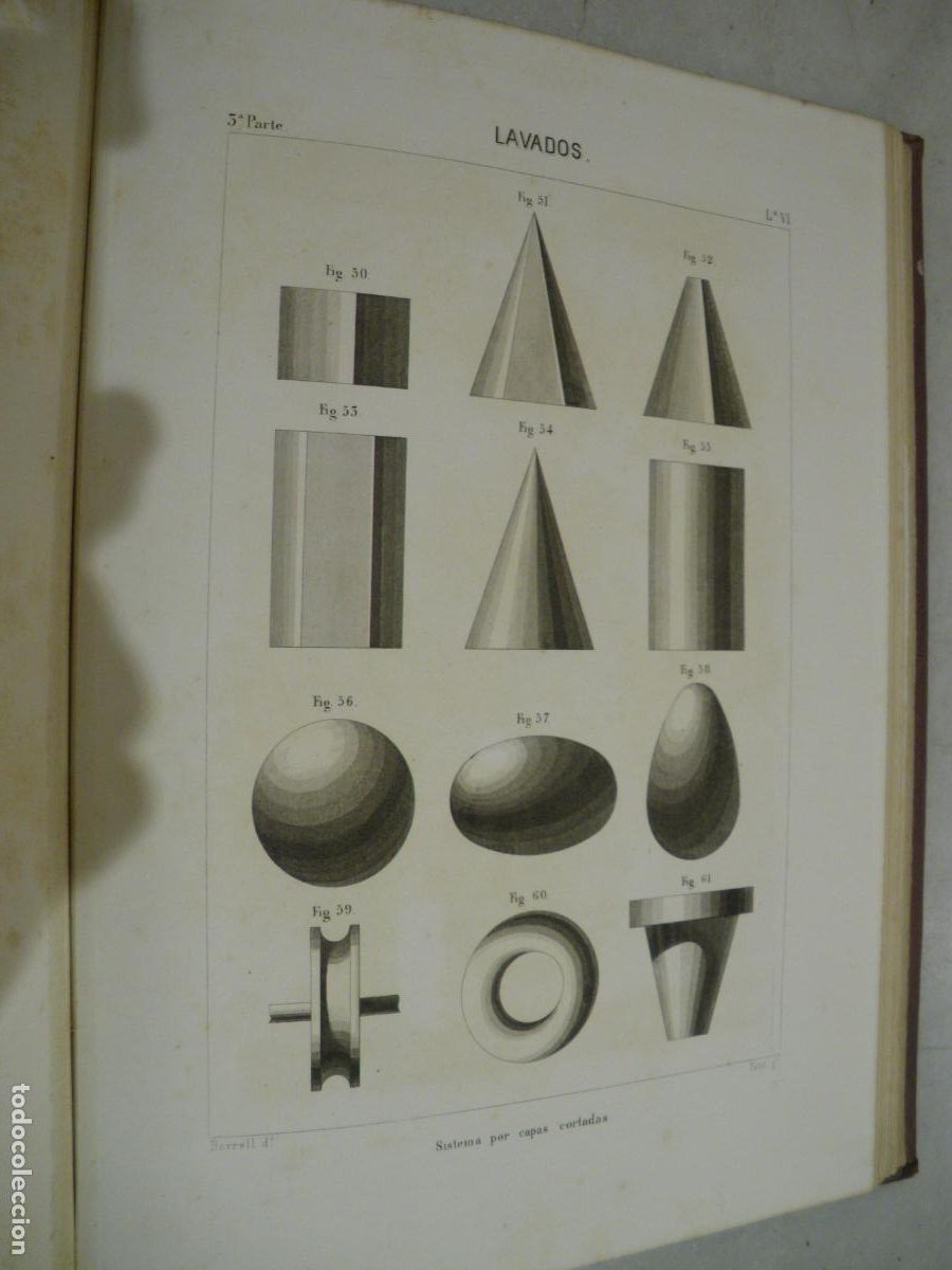 Libros antiguos: TRATADO DE DIBUJO. M. BORRELL. 1879. GRAN FORMATO - Foto 5