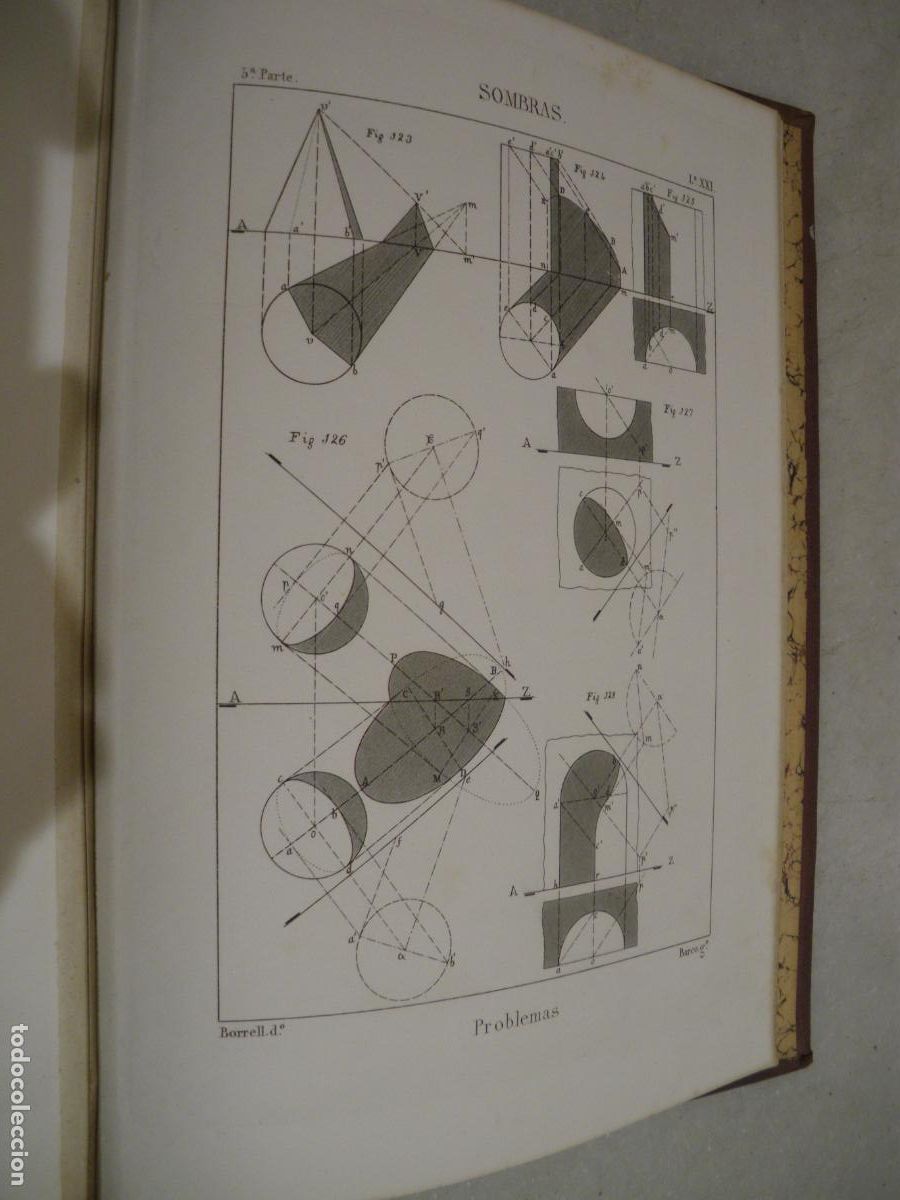 Libros antiguos: TRATADO DE DIBUJO. M. BORRELL. 1879. GRAN FORMATO - Foto 10