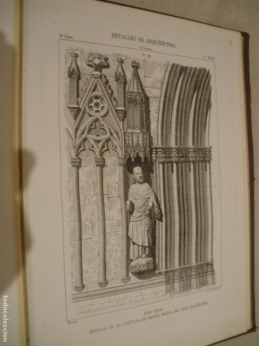Libros antiguos: TRATADO DE DIBUJO. M. BORRELL. 1879. GRAN FORMATO - Foto 18