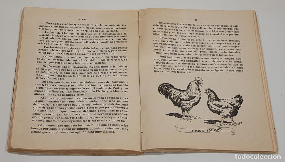 Libros antiguos: EL AVICULTOR PRACTICO. JUAN RAMOS. EDITORIAL OCHOA. - Foto 6