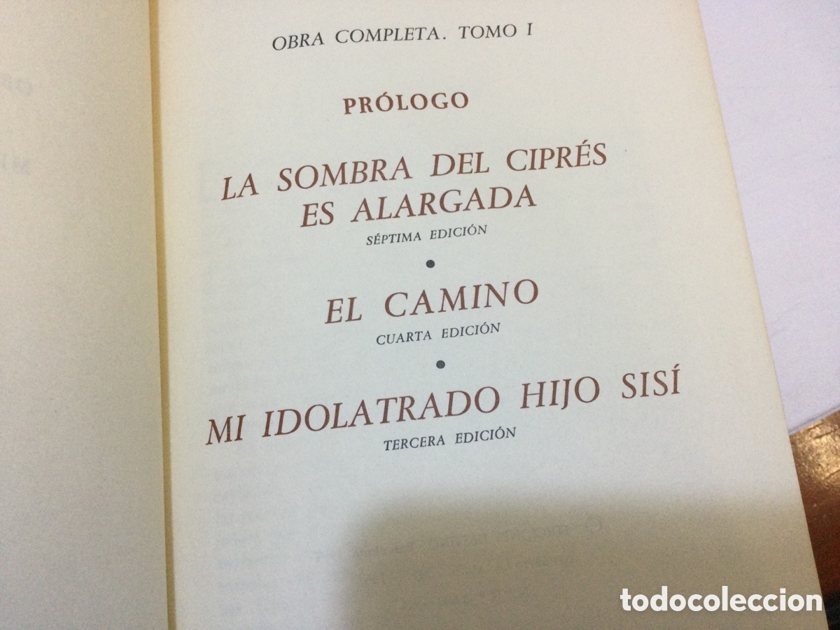 Libros antiguos: Obras completas Miguel Delibes primera edici&oacute;n - Foto 7