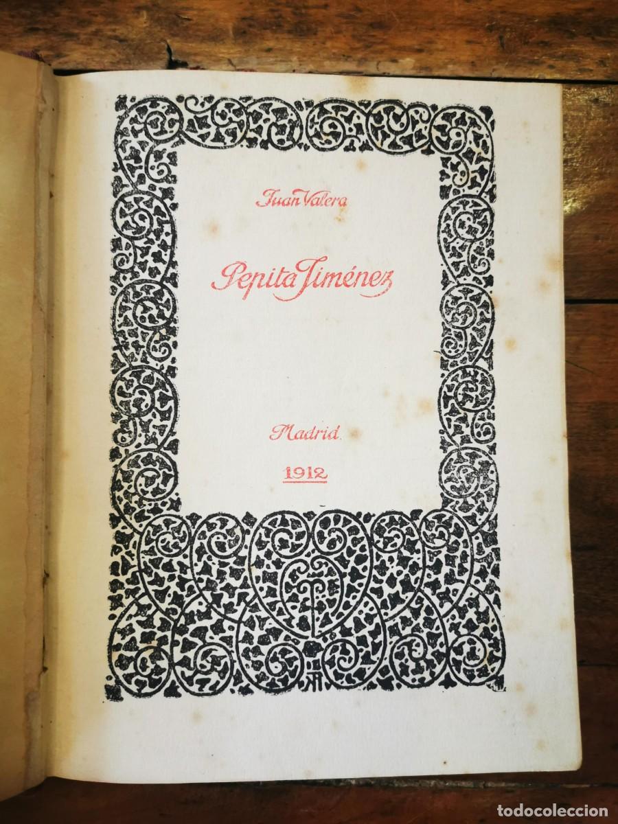 Libros antiguos: VALERA, Juan. Pepita Jim&eacute;nez - Foto 1