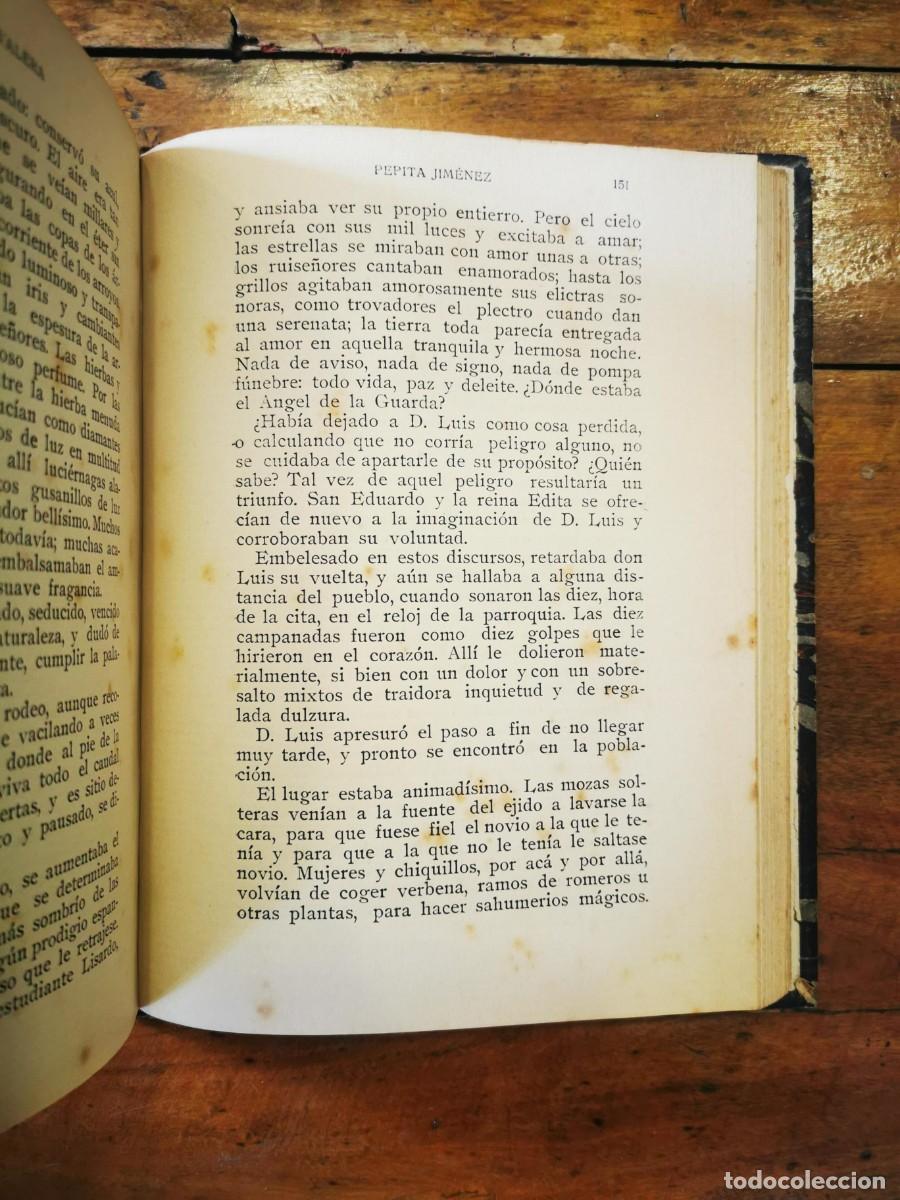 Libros antiguos: VALERA, Juan. Pepita Jim&eacute;nez - Foto 6