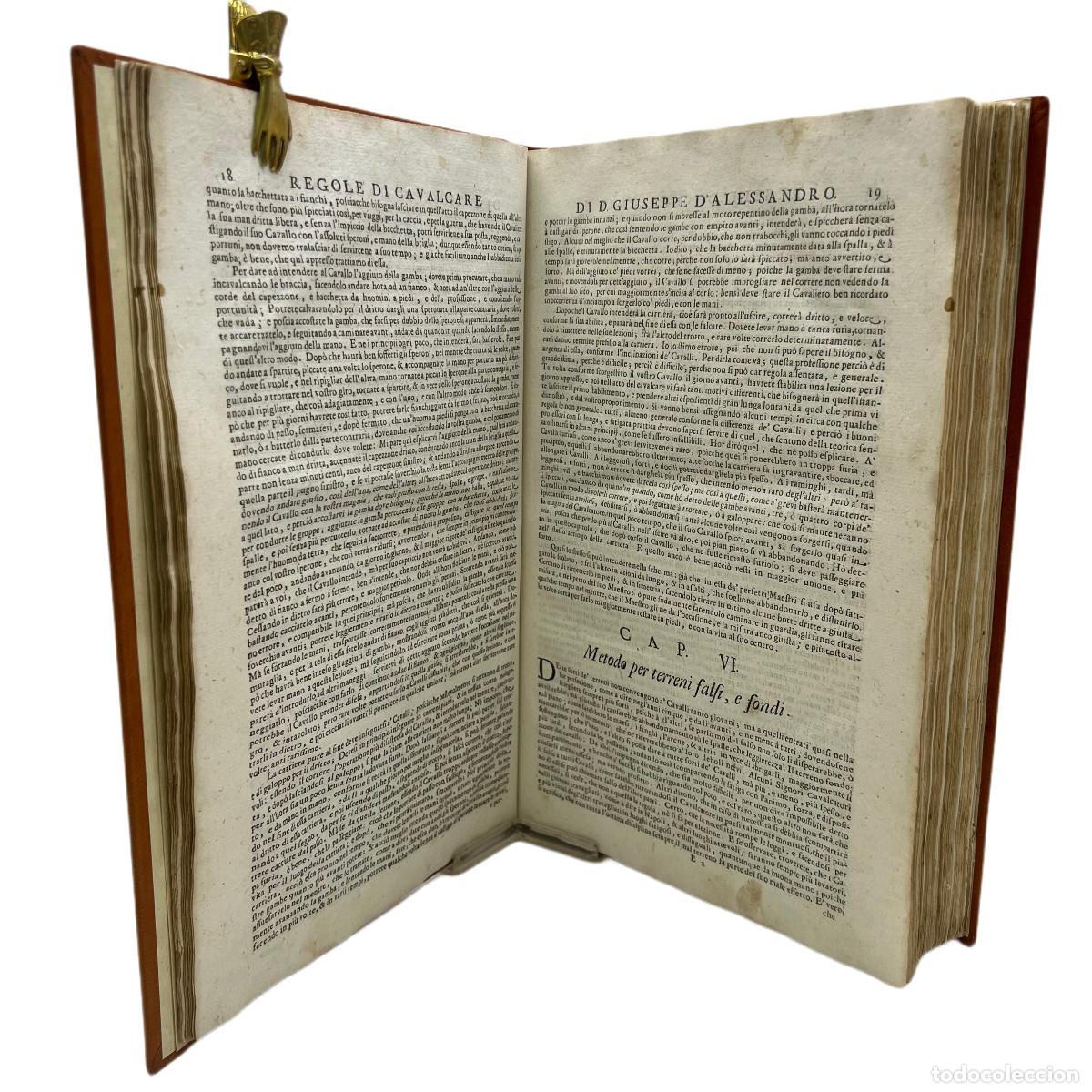 Libros antiguos: GIUSEPPE DALESSANDRO - PIETRA PARAGONE DE CAVALIERI (1&ordf; EDICI&Oacute;N) - 1711 - Foto 5