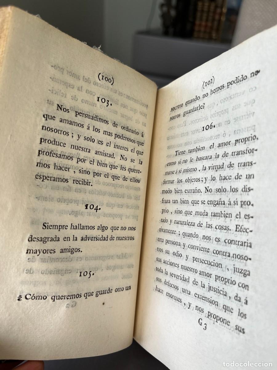 Libros antiguos: Reflexiones Morales. DUQUE DE ROCHEFOUCAULT - Foto 5