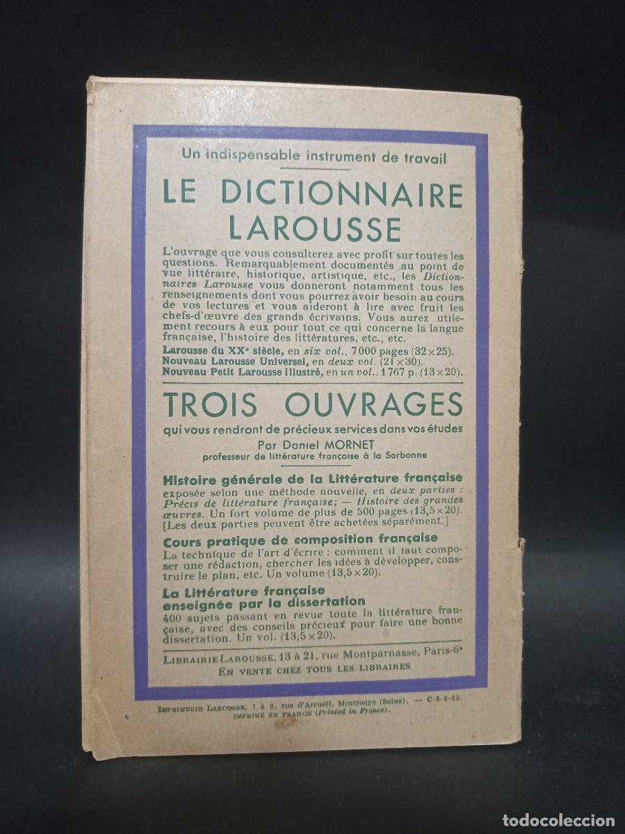 Libros antiguos: ALFRED DE MUSSET - PAGES CHOISIES - 1934 - Foto 2